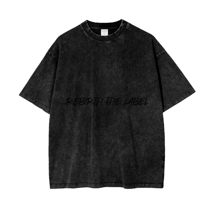 EST:24 Acid Wash Oversize T-Shirt